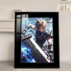 Holding Buster Sword Cloud Strife Decorative Painting - (FF7) Final Fantasy VII Decorative Painting - JuZi Studio
