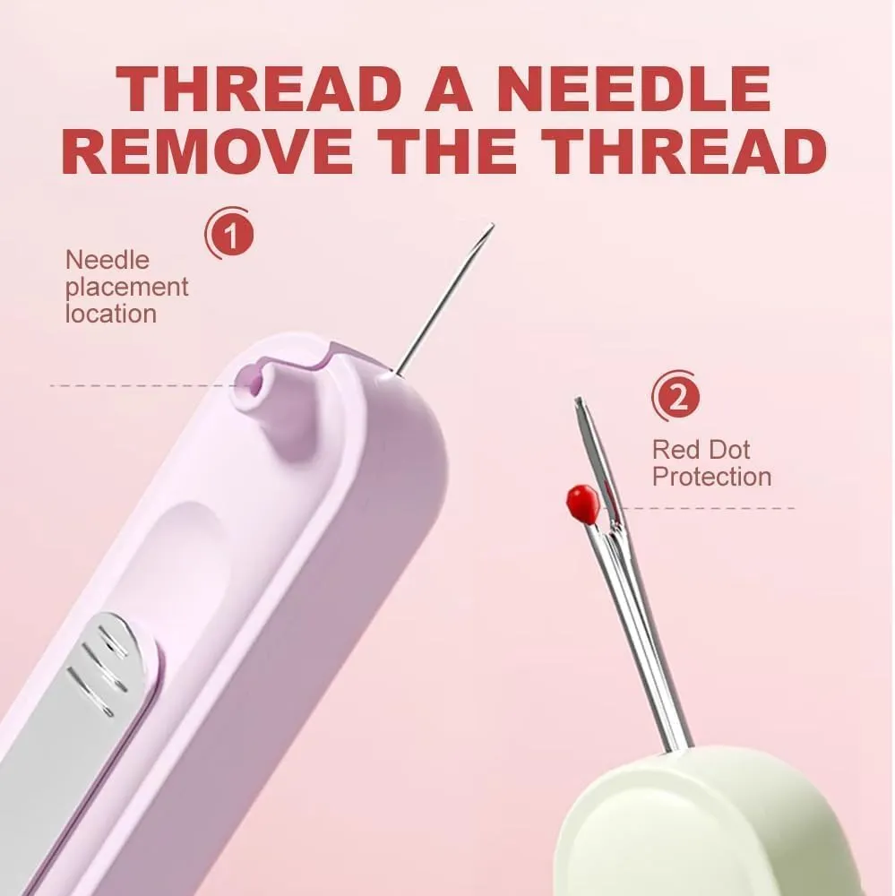 ❤️Gift ideas for Mother's Day 🤩Automatic Needle Threader. 2 in 1 Threading and Thread Removal Tools