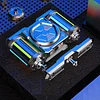 Mecha double dial fingertip gyroscope EDC finger decompression toy