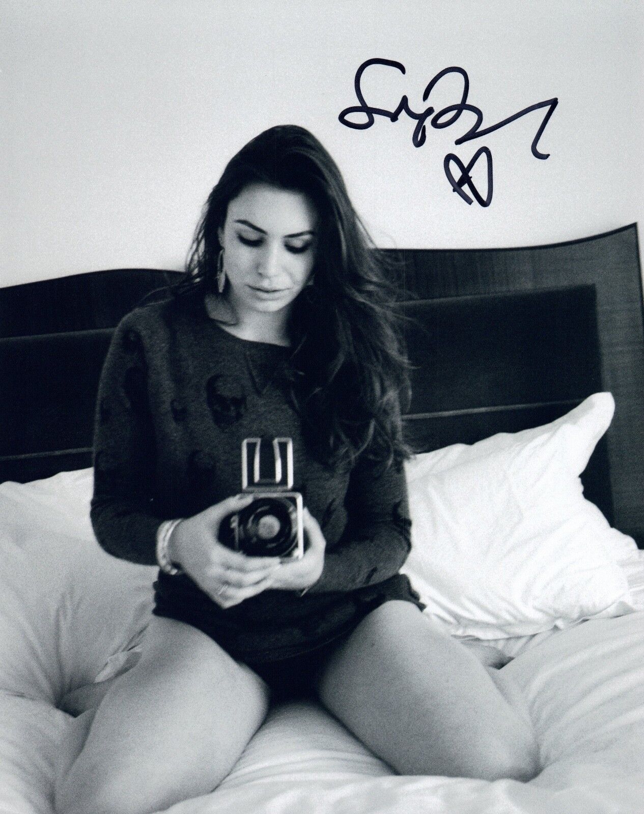 Sophie Simmons Signed Autographed 8x10 Photo Poster painting Hot Sexy Model COA