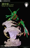 1/20 Scale World Zukan Super-ancient Pokemon Rayquaza - Pokemon Resin Statue - Wang Wang Studio