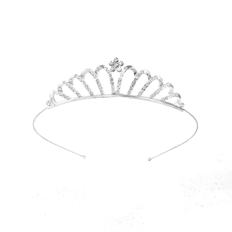 Factory Girl Crown Princess Simple Cute Headband Baby Festival Performance Hair Accessories Bride Crown Wedding Headdress