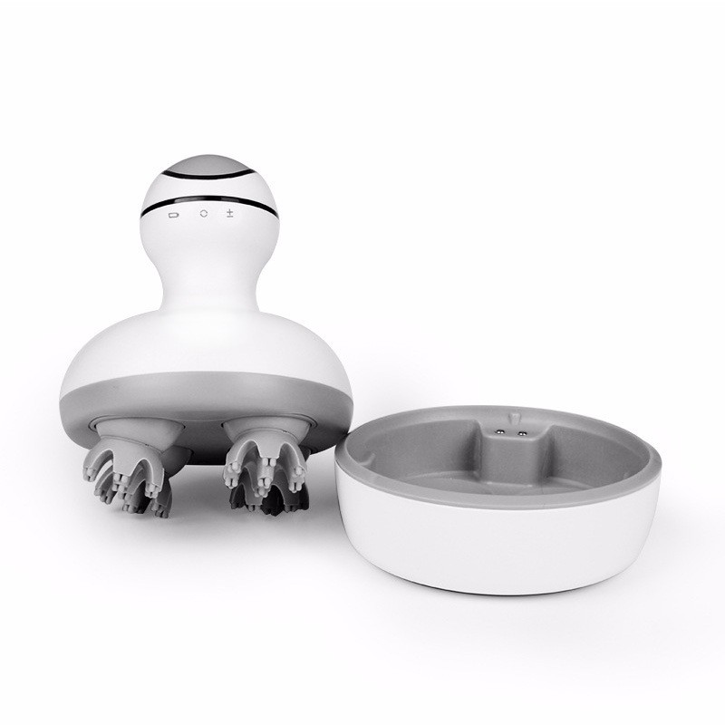 头部按摩器 头部按摩仪充电电动3D头皮按摩器多功能头部理疗仪-RENHUA TANG
