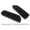Black 1 Pair Side Grill Grille Fender Vents Replacement for BMW E46 M3 2001-2006