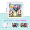 (Box Packaging)Diamond Painting-DIY Crystal Rhinestone Peace Hot Air Balloon