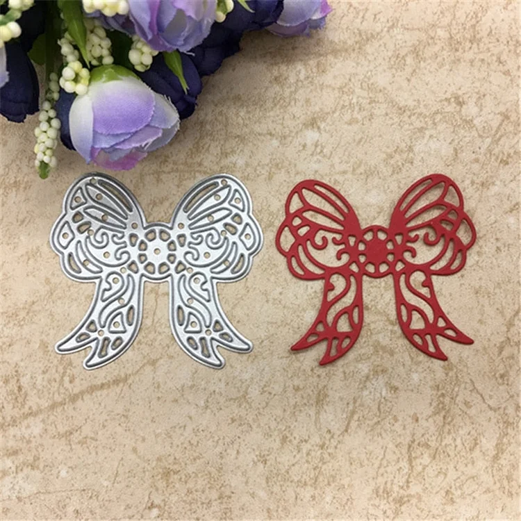 Bow Tie Bowknot Metal Cutting Dies Stencil Scrapbooking Photo Album Card Paper Embossing Craft DIY Dies Cut