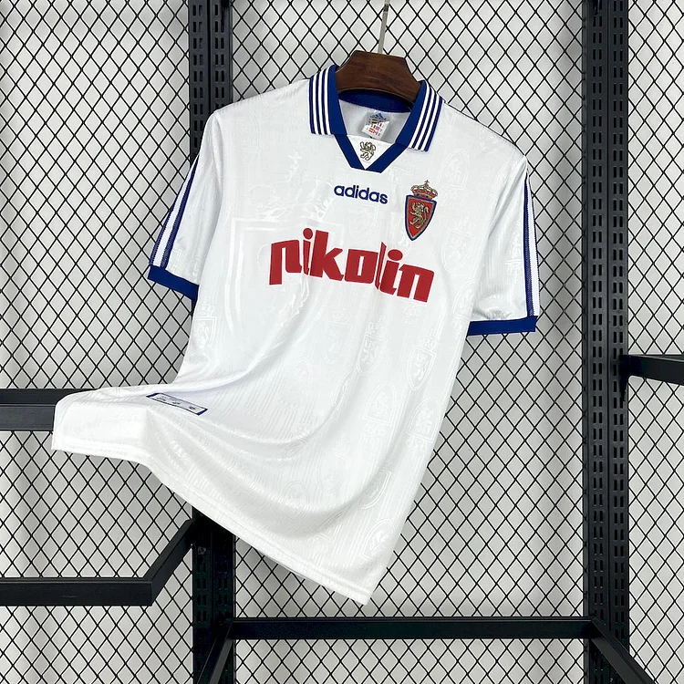 1997/99 Real Zaragoza Home Retro Jersey