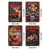 4PCS Sexy Girl - Metal Tin Signs Set(8*12Inch/12*16Inch)