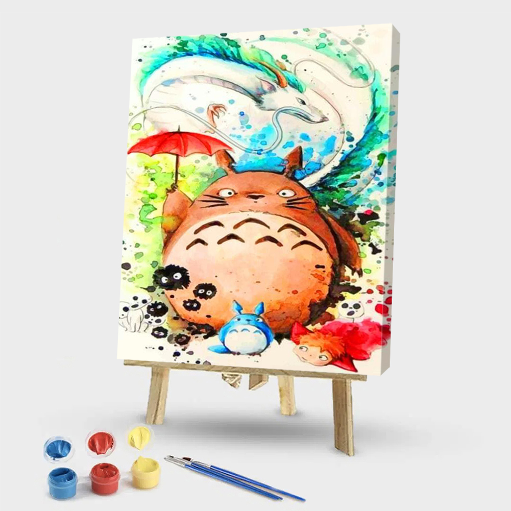 

40*50CM - Paint By Numbers - Cartoon Cat, 501 Original