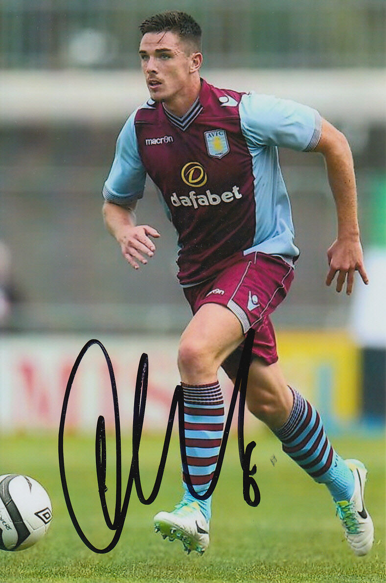 ASTON VILLA HAND SIGNED CIARAN CLARK 6X4 Photo Poster painting 1.