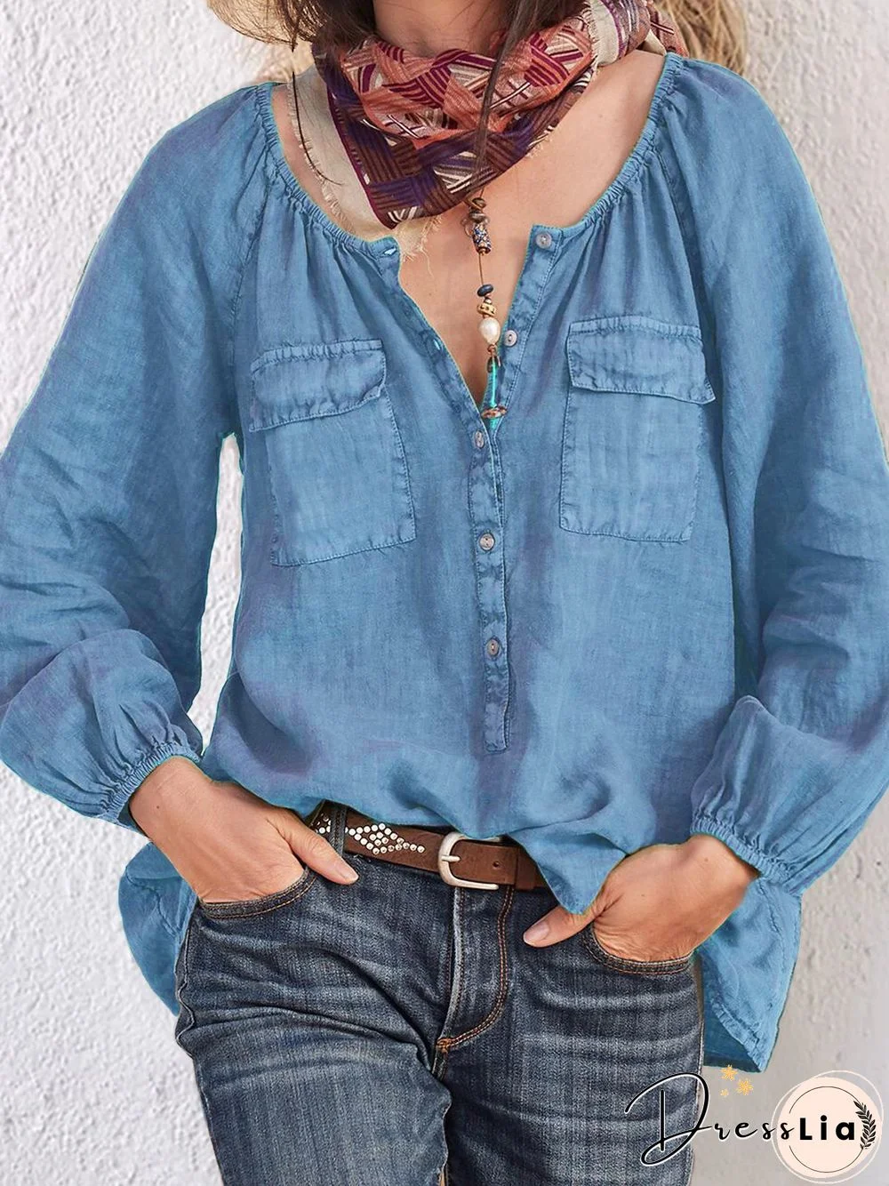 Casual Denim Shirt