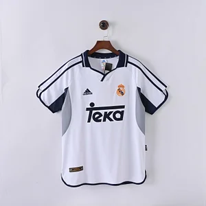 2000/2001 Retro Real Madrid Home Football Shirt 1:1 Thai Quality