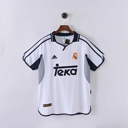 2000/2001 Retro Real Madrid Home Football Shirt 1:1 Thai Quality