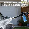 High Pressure Pump Car Wash Sprayer with Dispenser Bottle Adjustable Nozzle Car Soap Sprayer for Aut