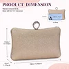 UBORSE Clutch Damen Pailletten Handtasche Strass Abendtasche mit Kette Gl&auml;nzend Brauttasche Elegant Portemonnaie Tasche Geldb&ouml;rse Envelope Tasche f&uuml;r Hochzeit Cocktailparty Tanzparty Geburtstag