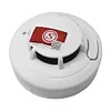 2Pcs Smoke Sensor Alarm with Batteries Sensitive Fire Alarm Smoke Detector
