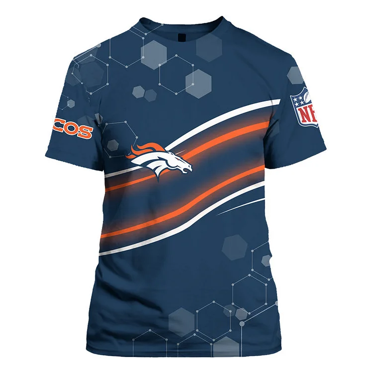 Denver Broncos All Over Print T-Shirt