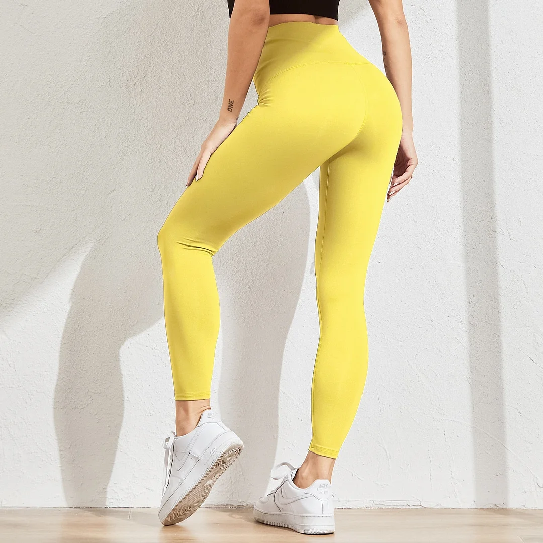 CHRLEISURE Women High Waist Leggings Warm Elastic Thick Tummy Control Fitness Leggings Thin Fashion Sexy Push Up Workout Legging