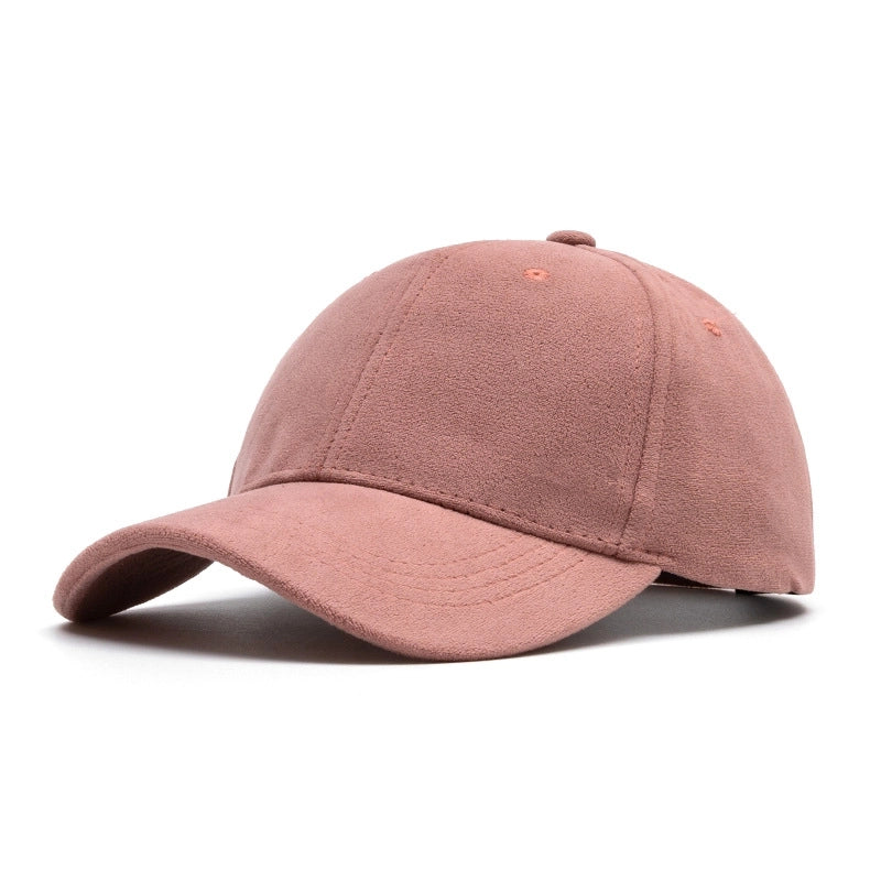 Women’s Streetwear Solid Color Curved Eaves Baseball Cap