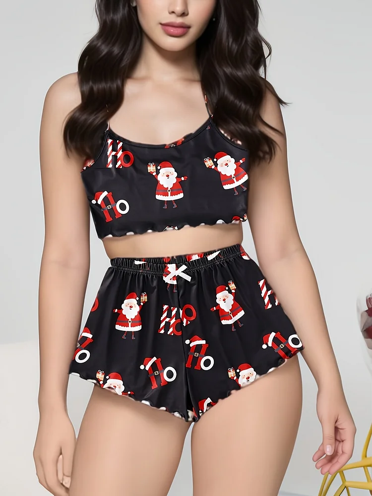 Iris's Christmas Lightweight Sleepwear Set