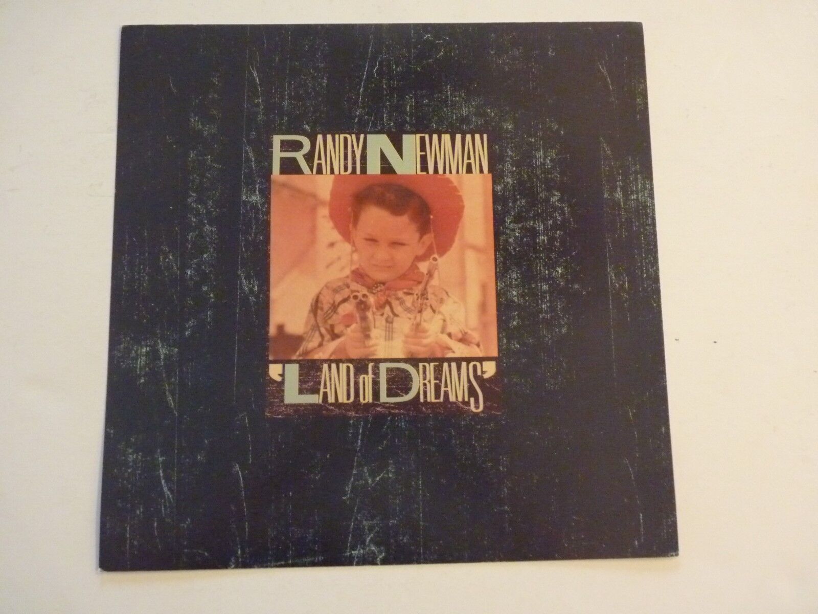 Randy Newman Land of Dreams 1988 LP Record Photo Poster painting Flat 12x12 Poster