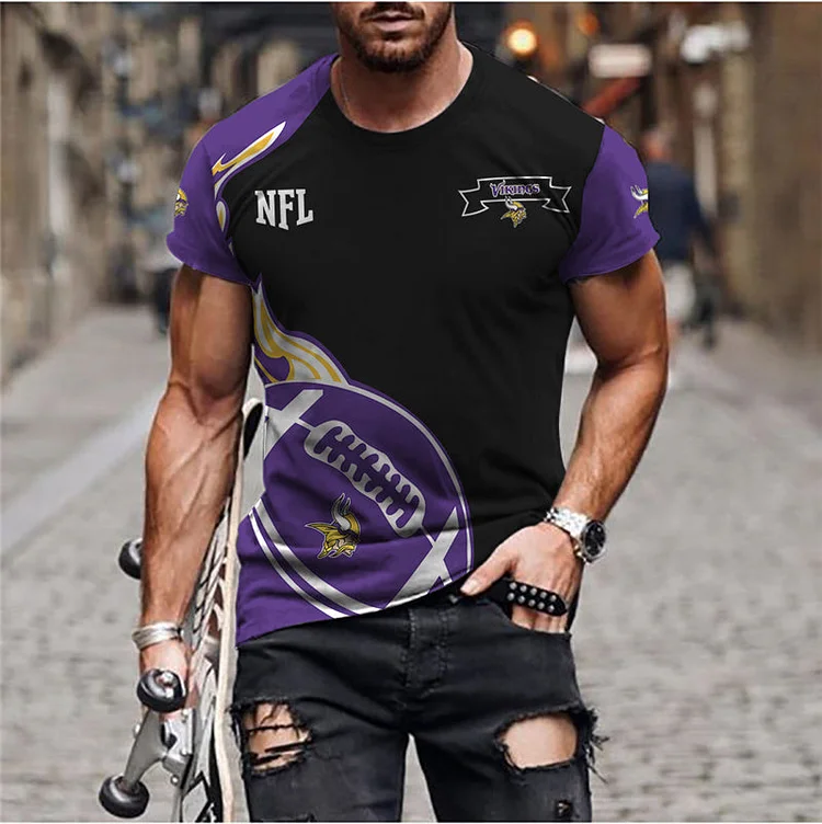 Minnesota Vikings  All Over Print T-Shirt