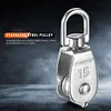 Stainless Steel M15 Single Wheel Swivel Lifting Rope Bearing Pulley Wheel