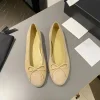 Classic Ballet Shoes for Women Bow Round Toe Flats for Women Comfort Shoes