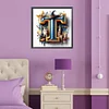 Diamond Painting -DIY Full Square Drill Harry Potter Letter T(35x35 CM)