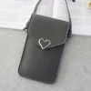 Borsa per cellulare touch screen da donna