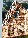3D Wooden Mechanical Ball Rolling Ladder Model