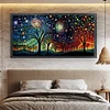 (US Local)Starry Night-11CT Stamped Cross Stitch Kit(100x45cm)