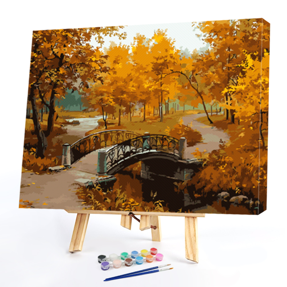

40*50CM Paint By Numbers-Autumn Scenery, 501 Original