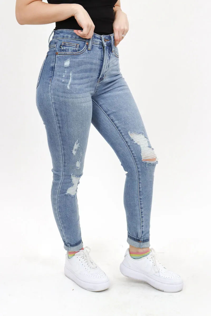 Skinny Tummy Control Jeans (Buy 2 Free Shipping)