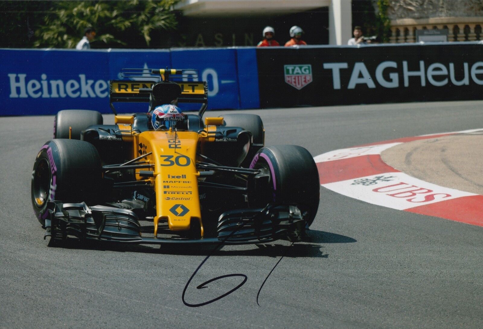 Jolyon Palmer Hand Signed 12x8 Photo Poster painting Renault Sport F1 7.