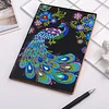 Peapock 5D DIY Diamond Art Painting Notebook Kit 50 Pages A5 Rhinestone Art Painting Notebook Kit for Adults Beginners Holiday Birthday Gift