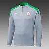 Joyfball 2025 Nigeria Half-Pull Training Suit Football Shirt 1:1 Thai Quality