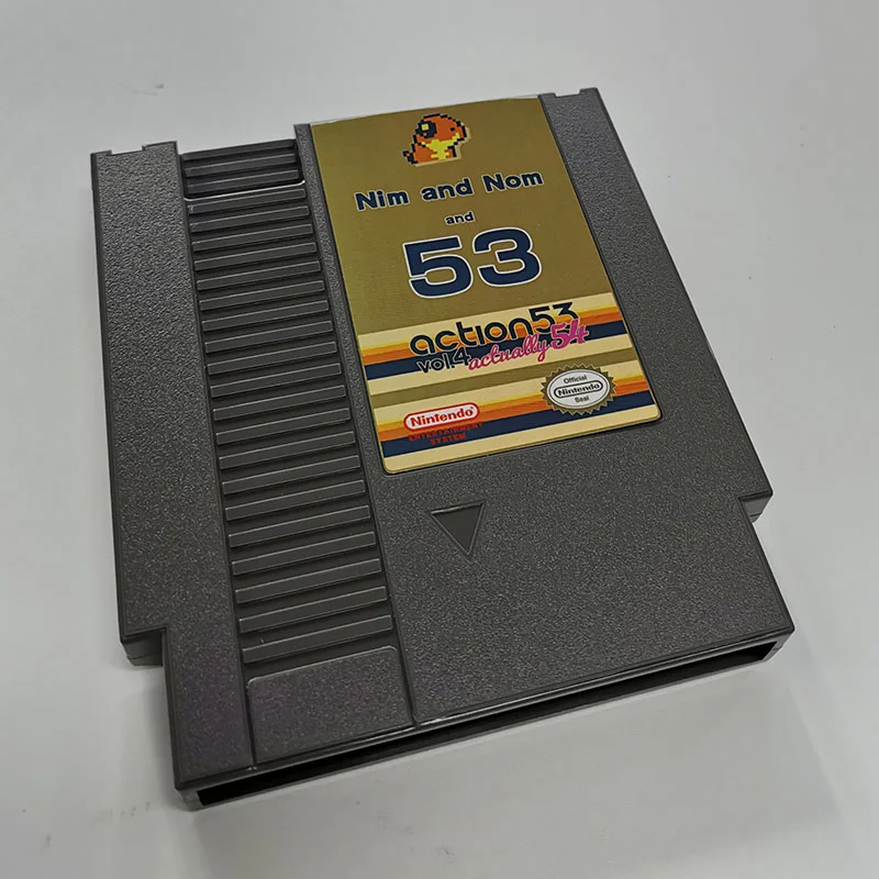 Action 53 Volume 4 For Nintendo NES - 8 Bit Game Cartridge