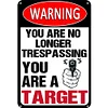 (Multi Style)Warning Sign - Metal Tin Signs(8*12Inch)