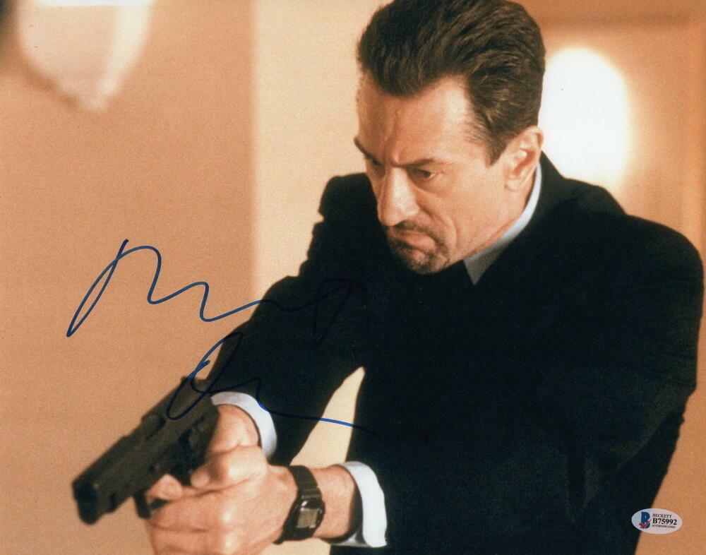 ROBERT DENIRO SIGNED AUTOGRAPH 11x14 Photo Poster painting - THE GODFATHER, HEAT LEGEND, BECKETT