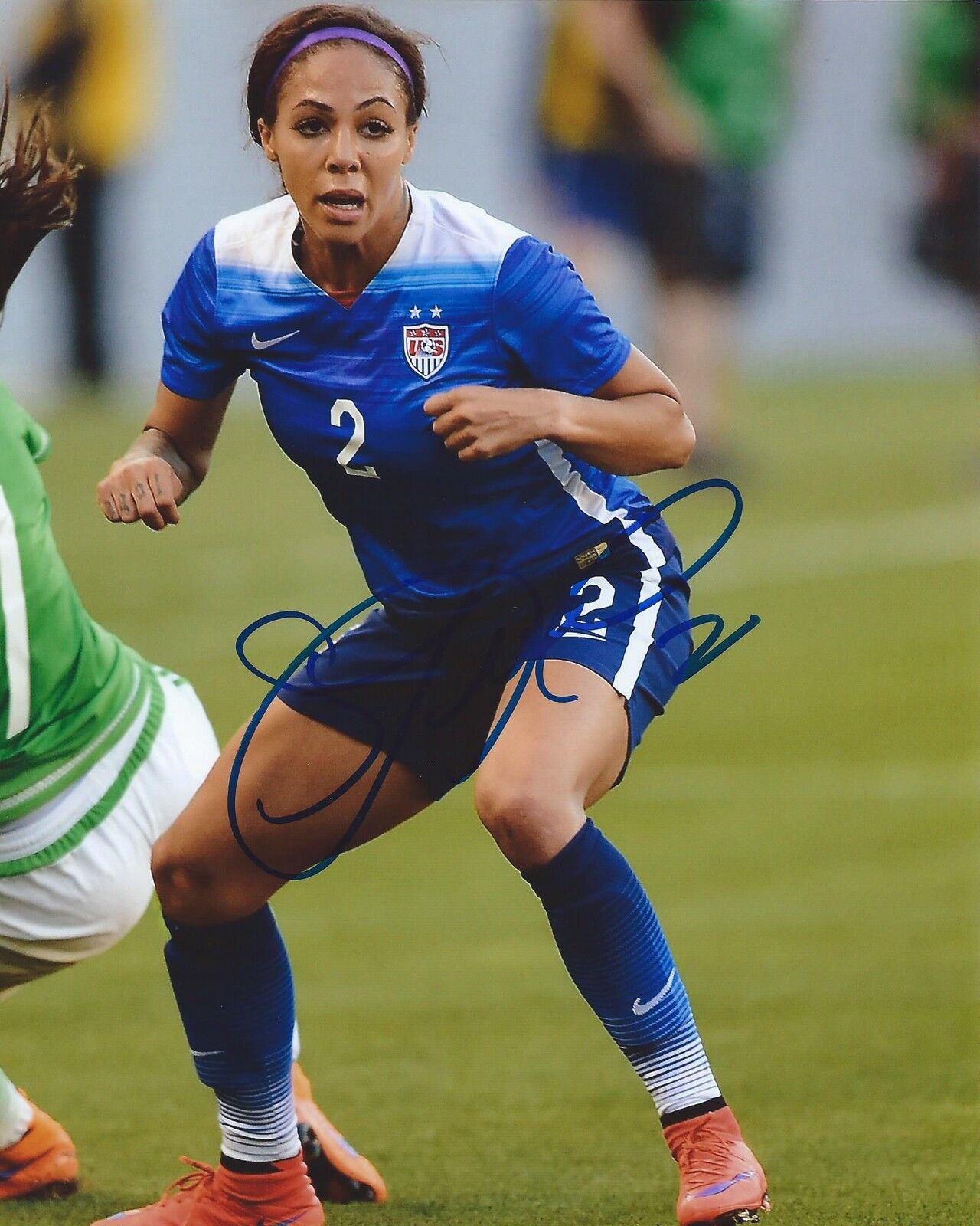 Sydney Leroux Signed 8×10 Photo Poster painting Team USA FIFA World Cup Autographed COA