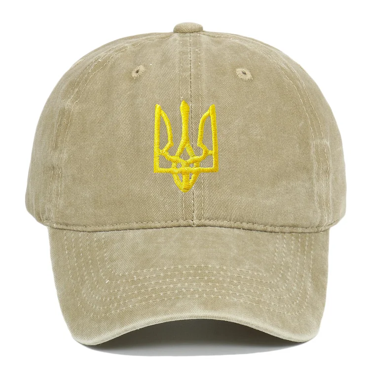 Flag Of Ukraine Baseball Caps For Men Women 100% Cotton Washed Casual Sun Hat Hip Hop Snap Back Cap Dad Hat Trucker Hats
