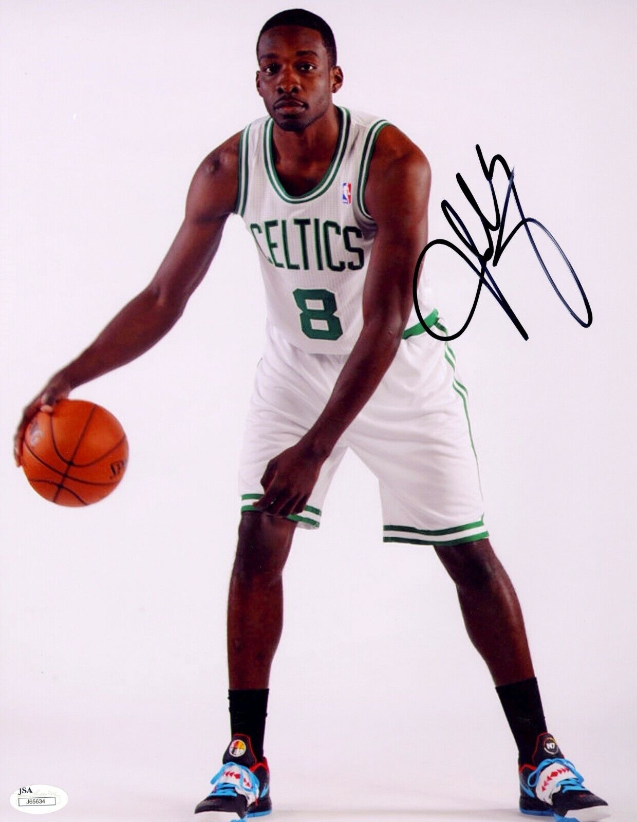 Jeff Green Signed 11x14 Photo Poster painting JSA COA Auto Autograph Sonics Celtics Cavs Nets RC