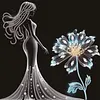 Diamond Painting-DIY Crystal Rhinestone Elegant Lady