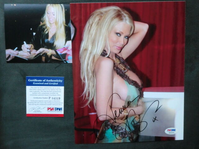 Jenna Jameson Hot! signed 8x10 Photo Poster painting PSA/DNA cert PROOF!!