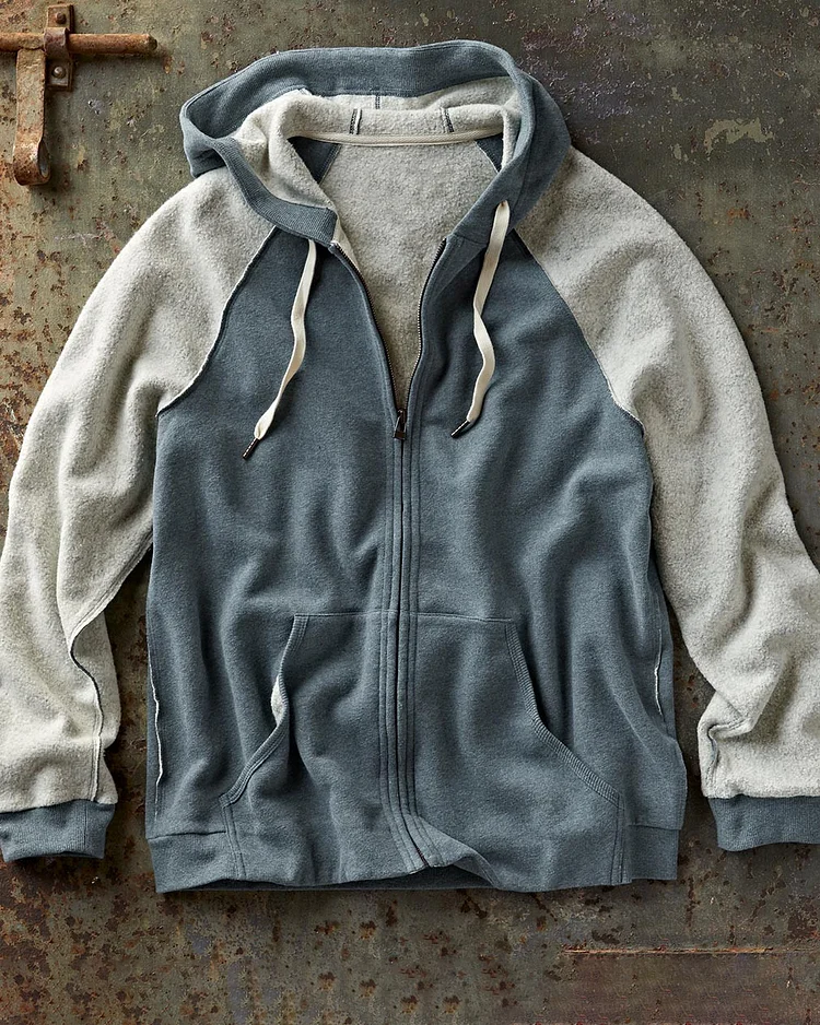 Casual all-match hit color sweatshirt
