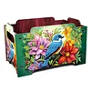 DIY Diamond Painting Rectangular Storage Rack Colorful Pattern Can Be Stacked Storage Box Kits