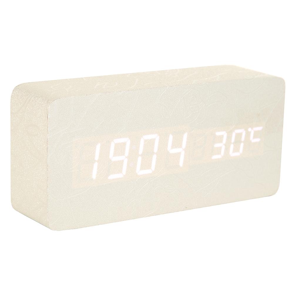 

Smart Voice Control Alarm Clock Electronic LED Snooze Table Clock, 501 Original