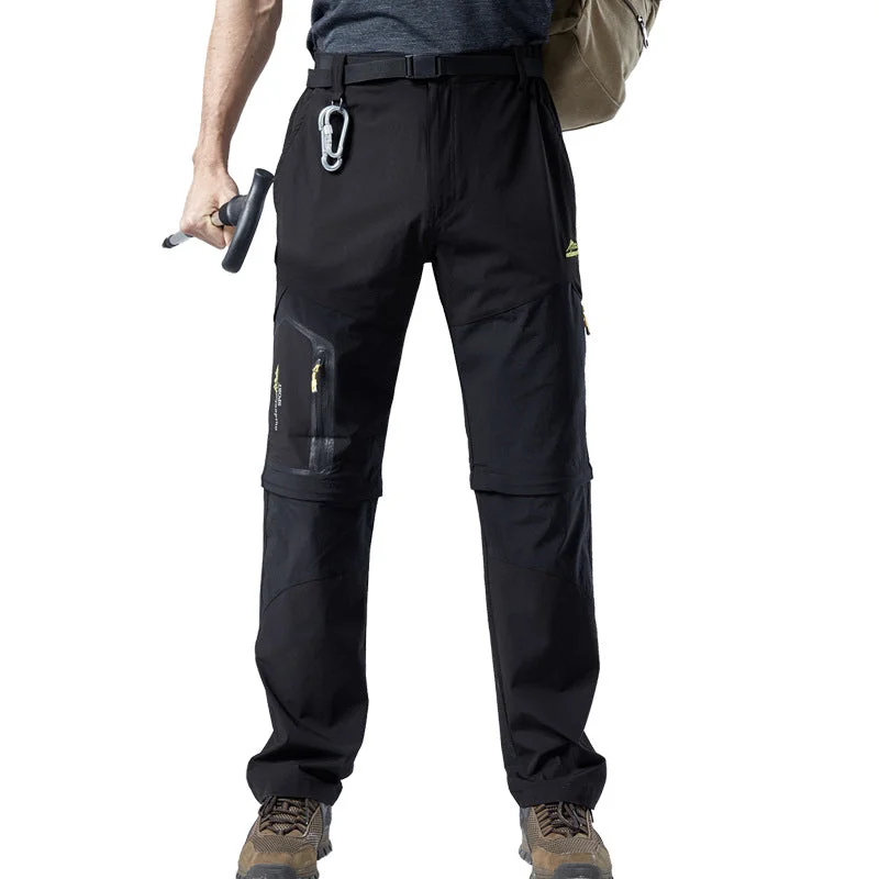 Men's Stretch Hiking Pants Detachable Tactical Pants