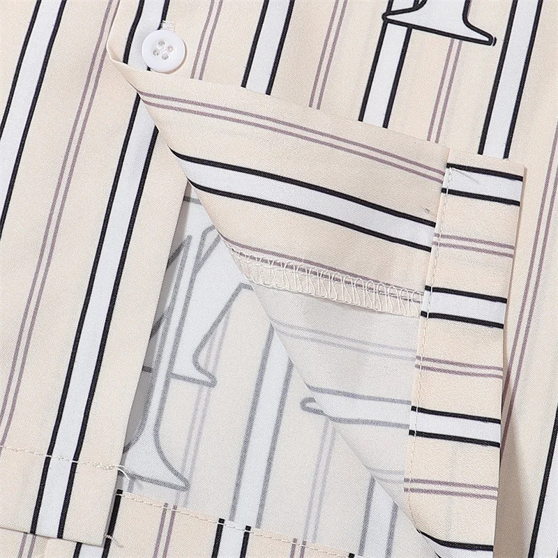 AMIRI 2023 new silk short-sleeved shirt